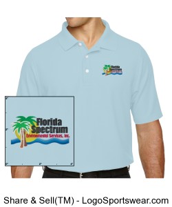 Florida-Spectrum Mens Polo Embroidered Logo Design Zoom